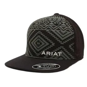 ARIAT Aztec (Black/Grey) - Trucker Cap