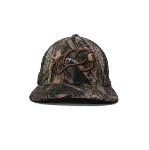 AT050 - Baseball Cap Curved Peak Heritage - Camo