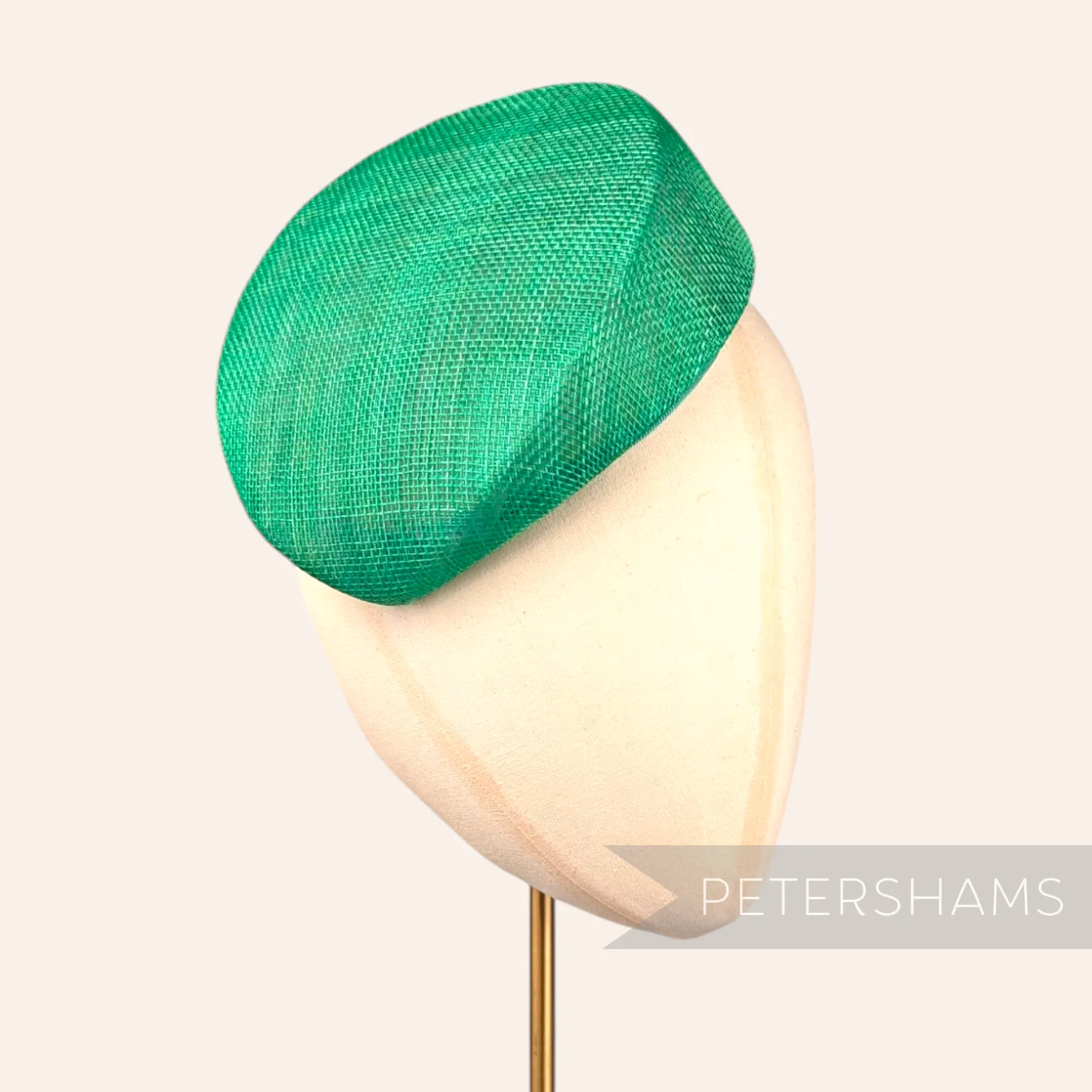 'Betty' Sloped Pillbox Sinamay Fascinator Hat Base