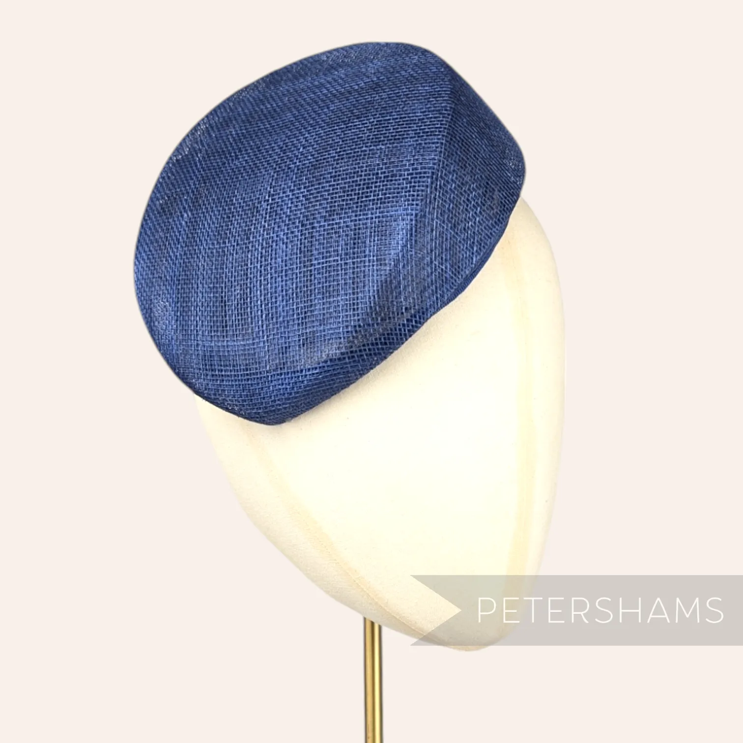 'Betty' Sloped Pillbox Sinamay Fascinator Hat Base