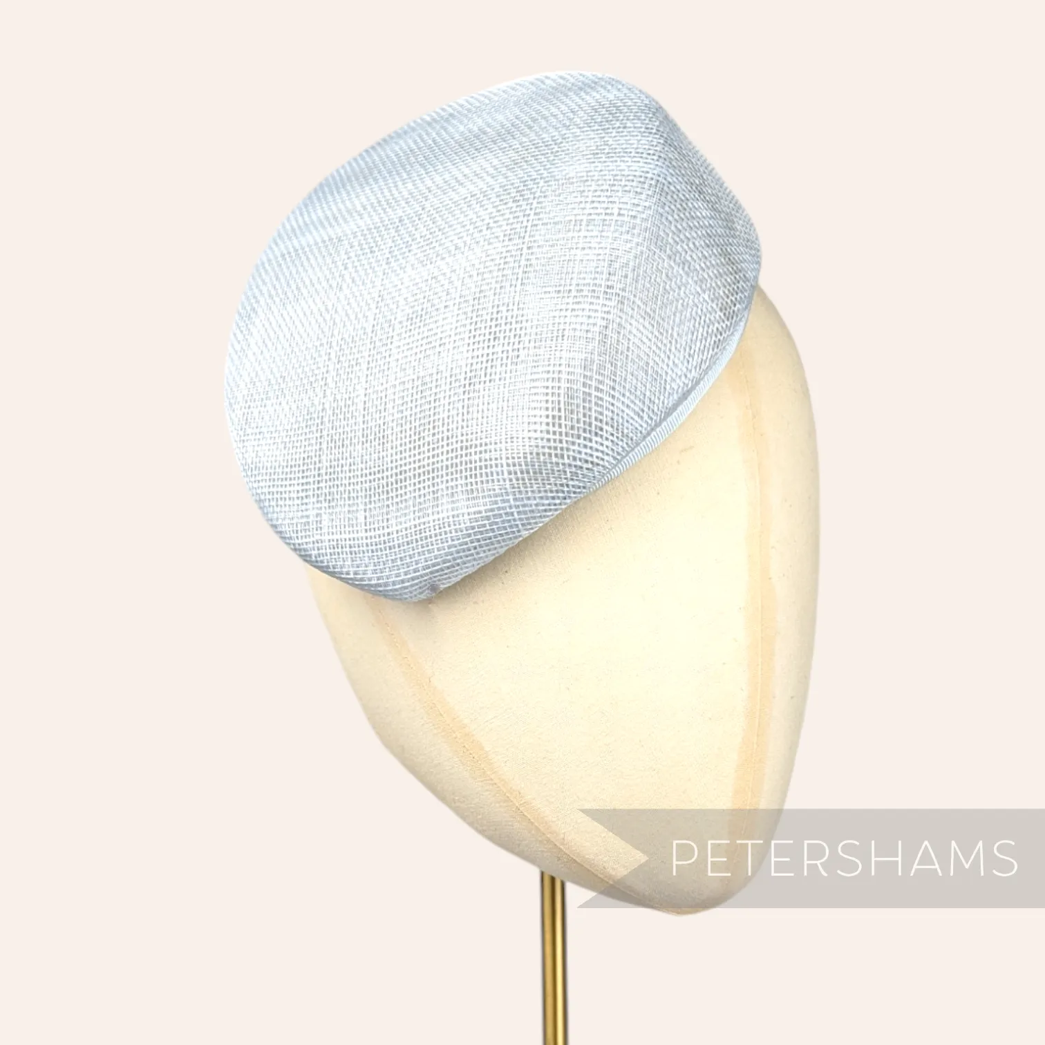 'Betty' Sloped Pillbox Sinamay Fascinator Hat Base