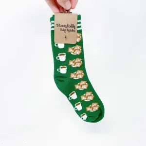 Bonfolk Big Kids Socks - Beignet