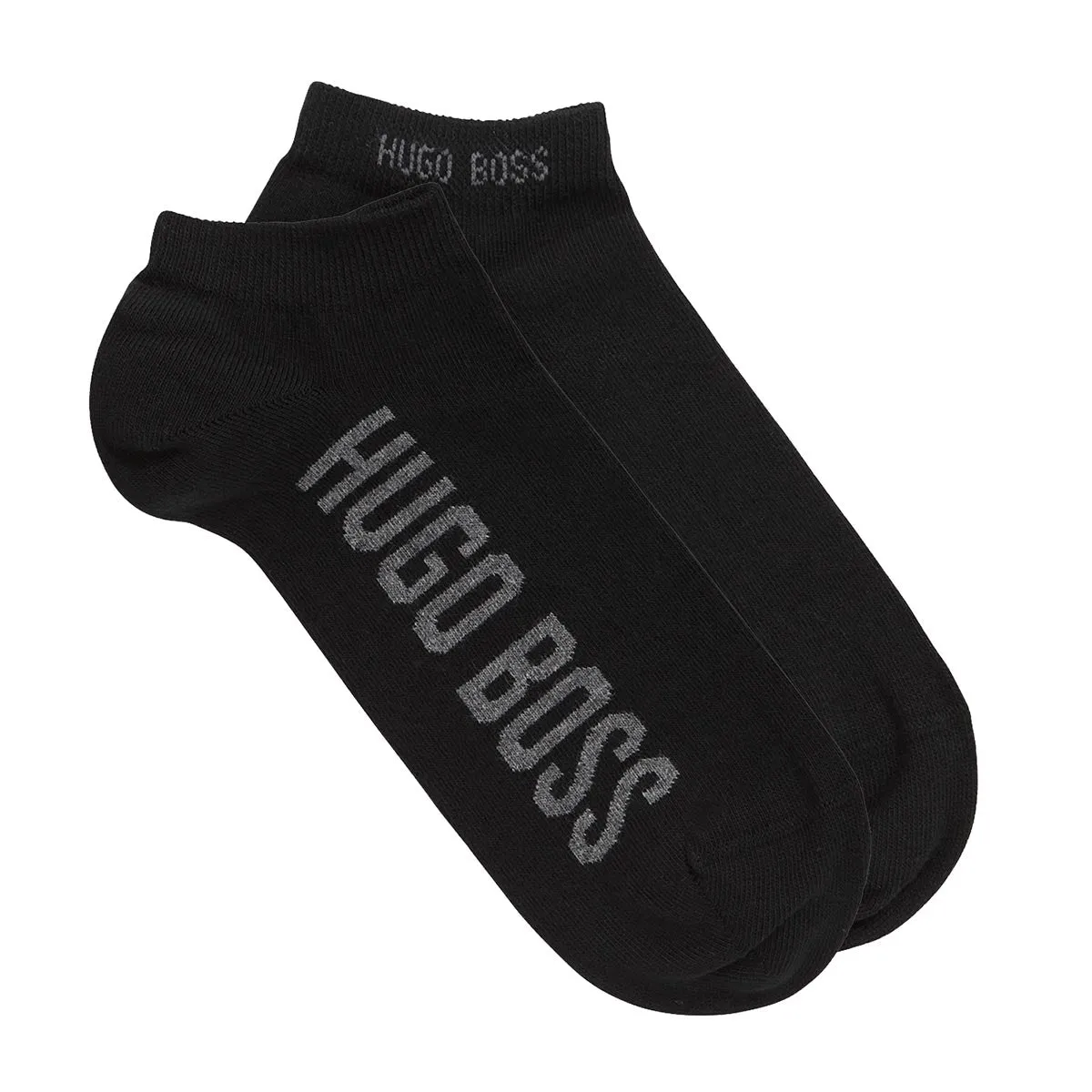 BOSS 2 Pack AS Logo Sock in Black