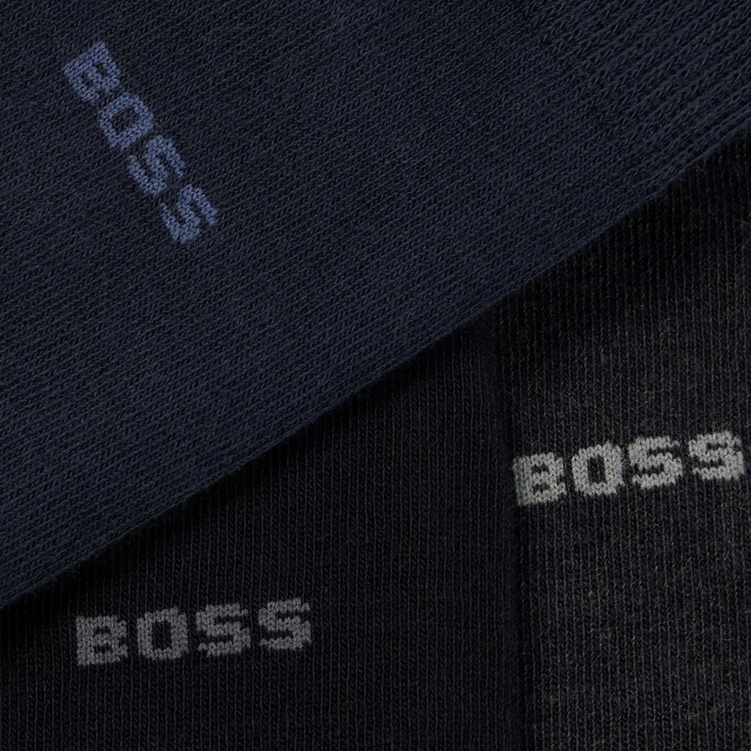 BOSS 3P RS Gift Set Uni CC Sock in Black, Grey & Navy