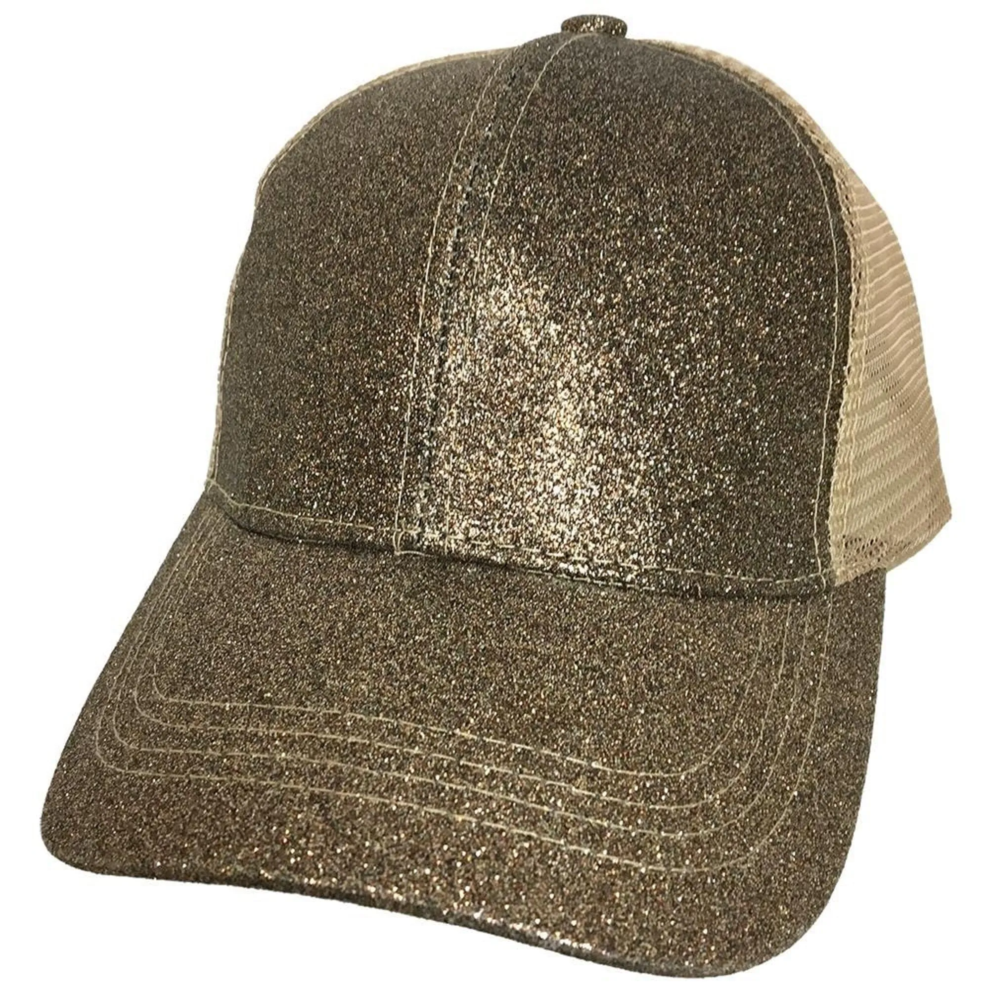 BT6 Glitter High Pony Baseball Cap