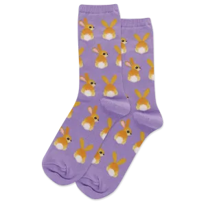 Bunny Tails Women's Crew Sock