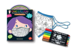 Creative Coloring Face Mask with Markers