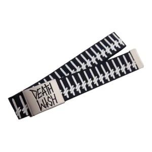 DEATHWISH GANG LOGO BLACK BULLET BELT