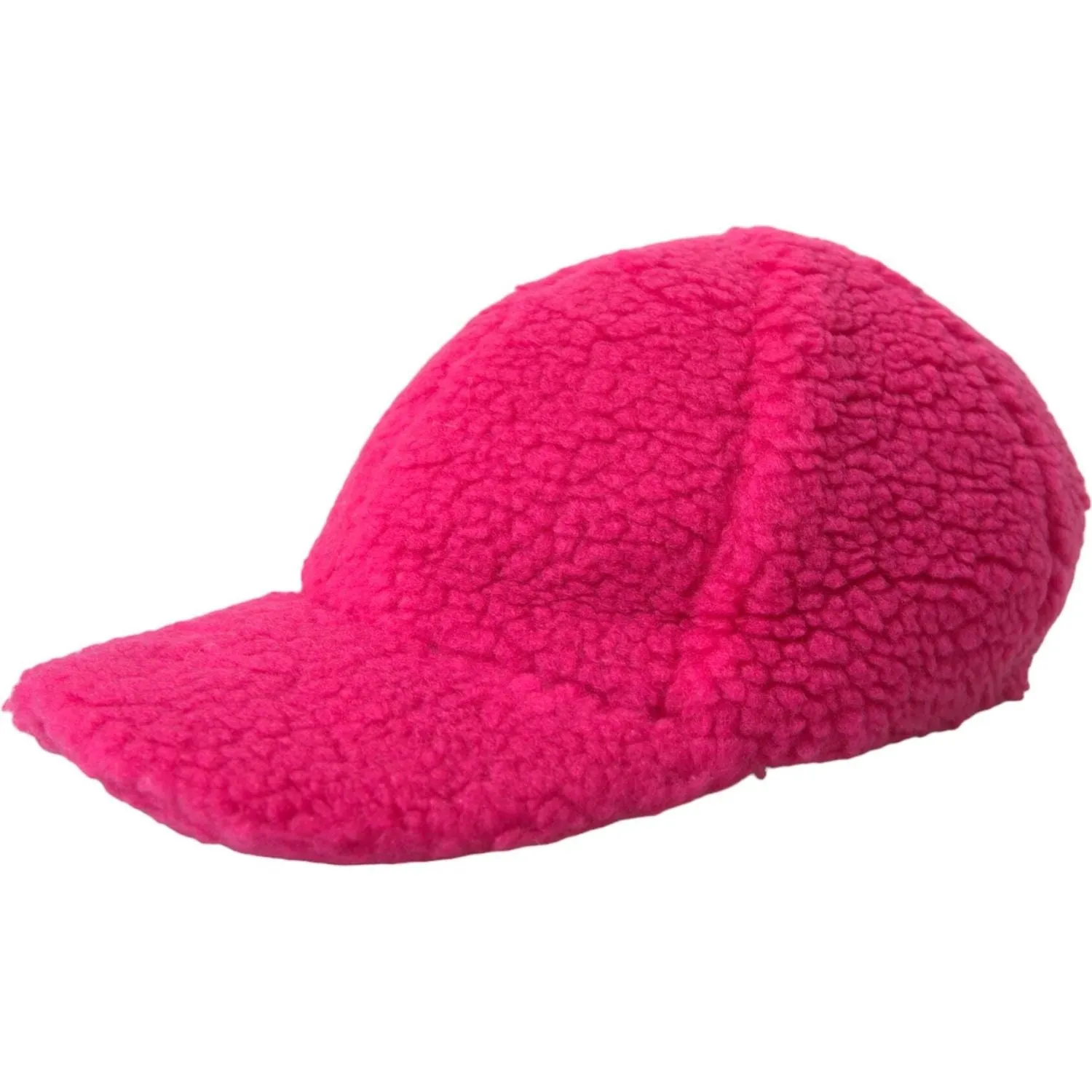 Dolce & Gabbana Pink Fleece Plush Baseball Hat Men