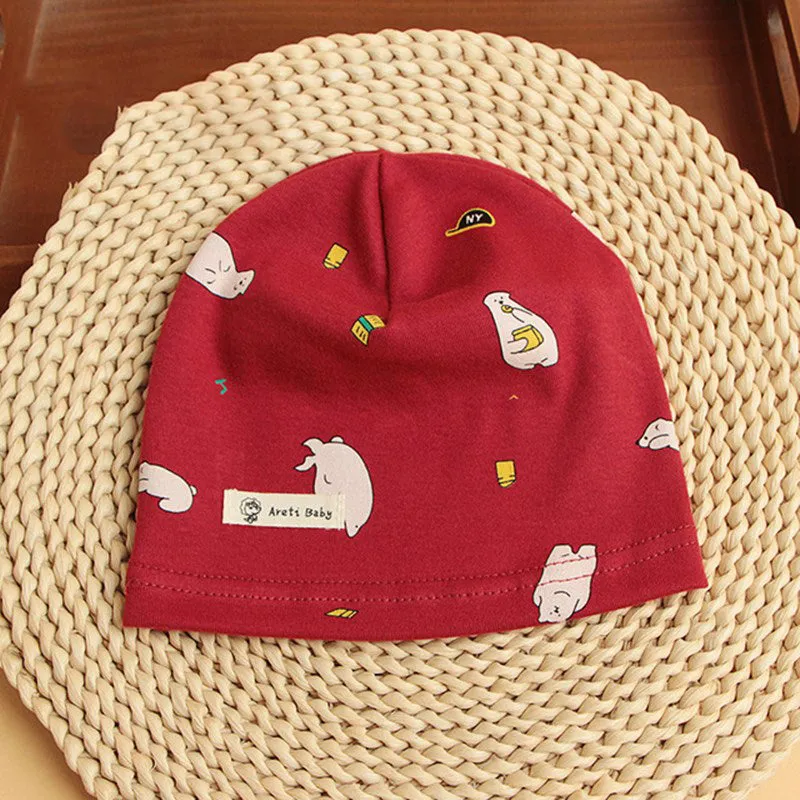 Earthy Baby Cotton Beanie