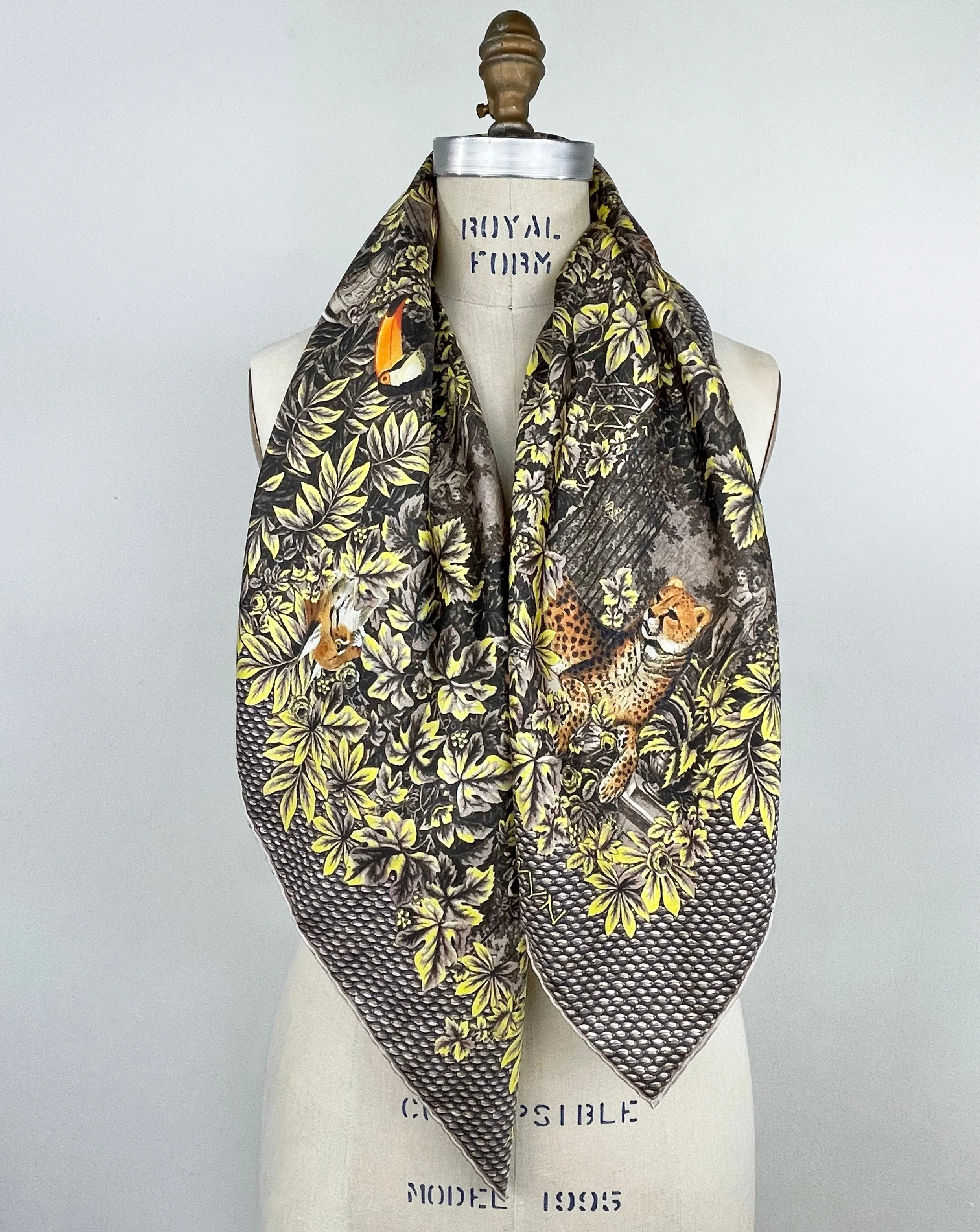 Elwyn New York Creatures of Arcadia Scarf