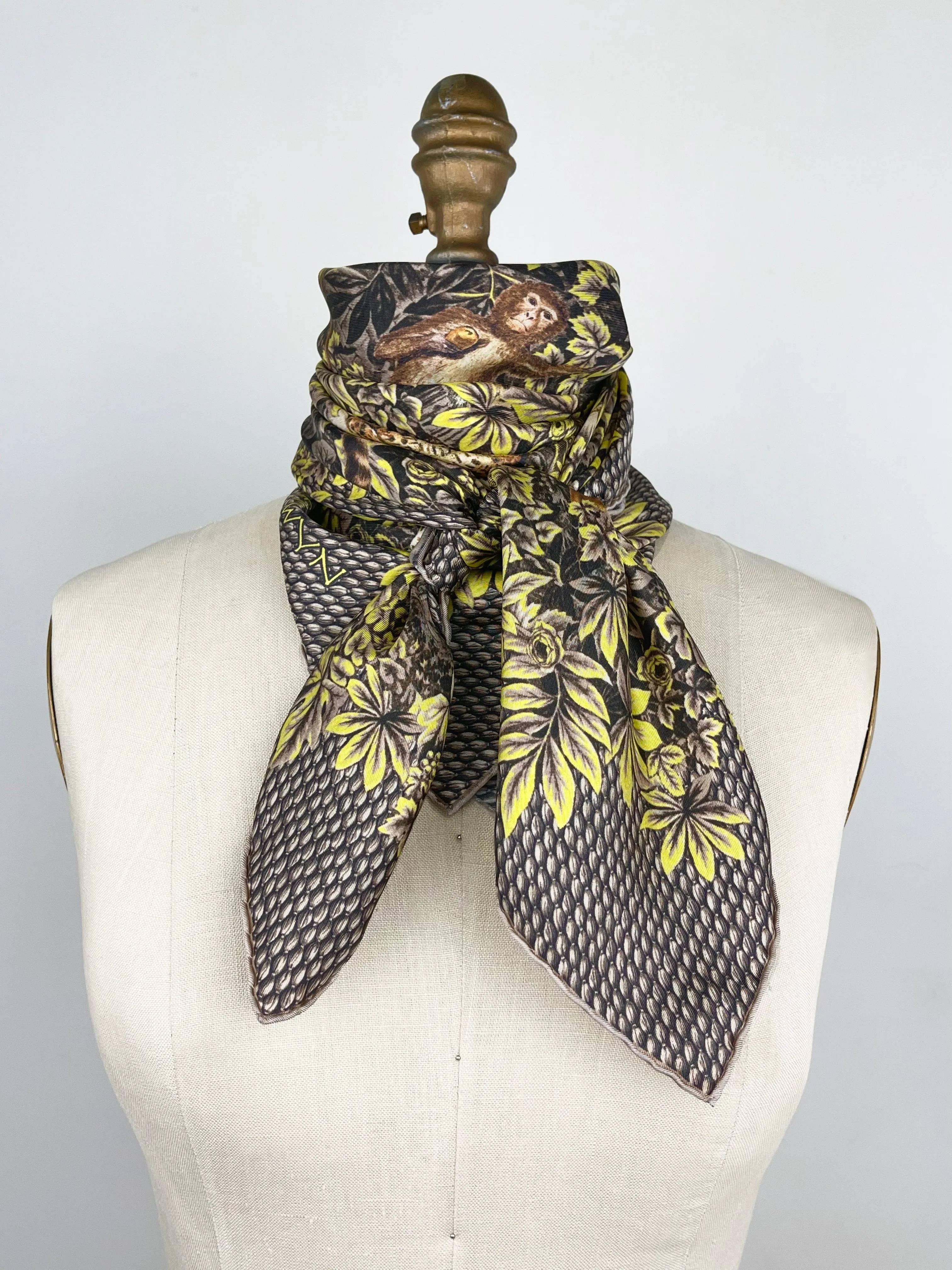 Elwyn New York Creatures of Arcadia Scarf