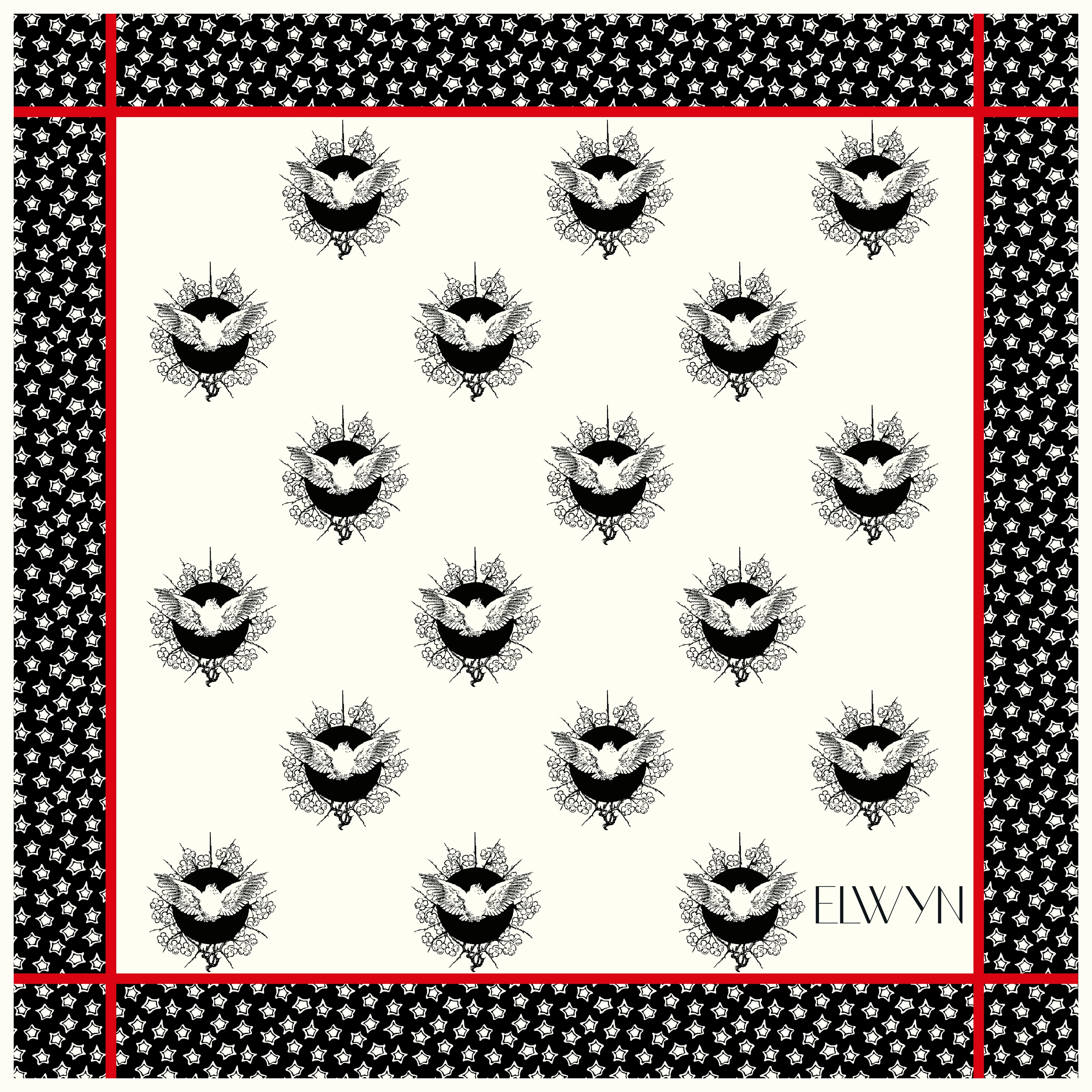 Elwyn Storybook Polka Dot Bandana