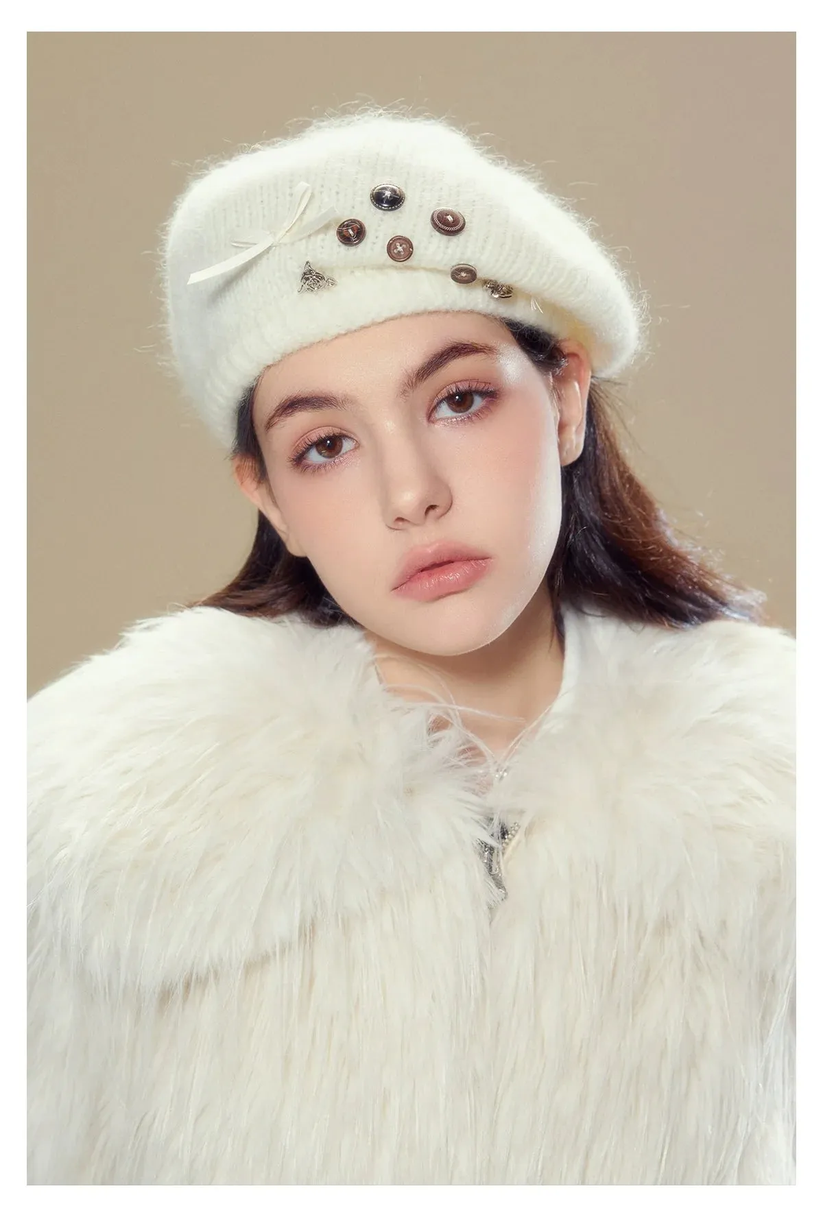 (Final Sale) Wool Knit Beret