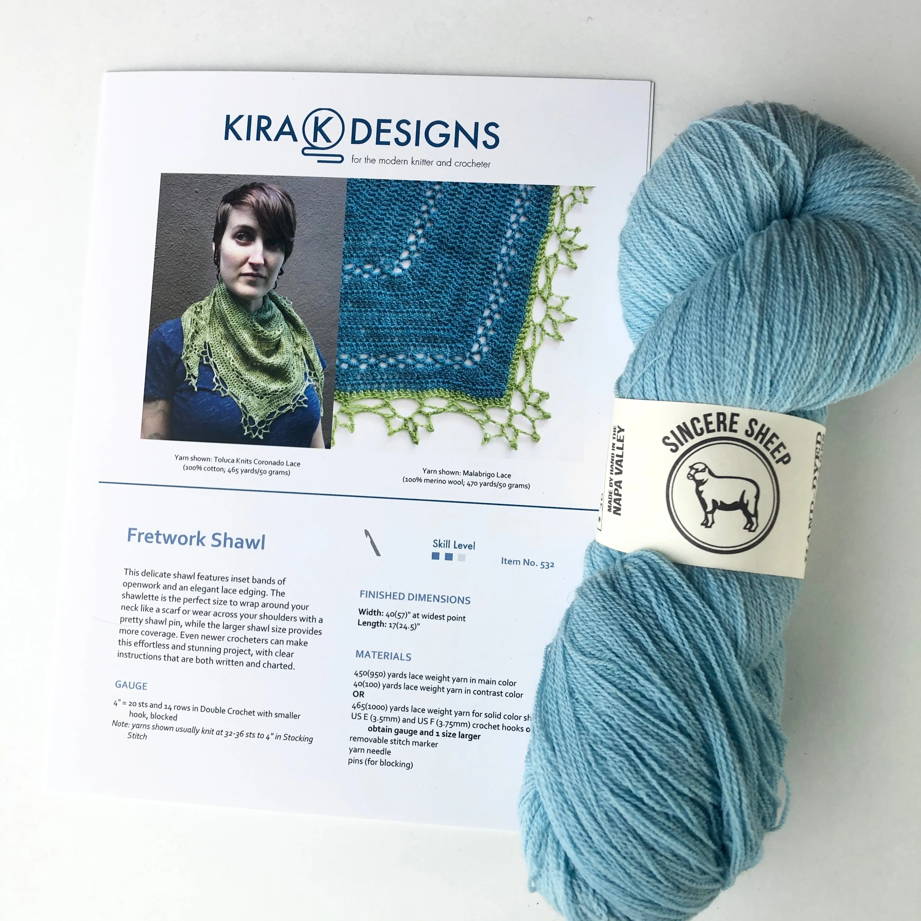 Fretwork Shawl Kit