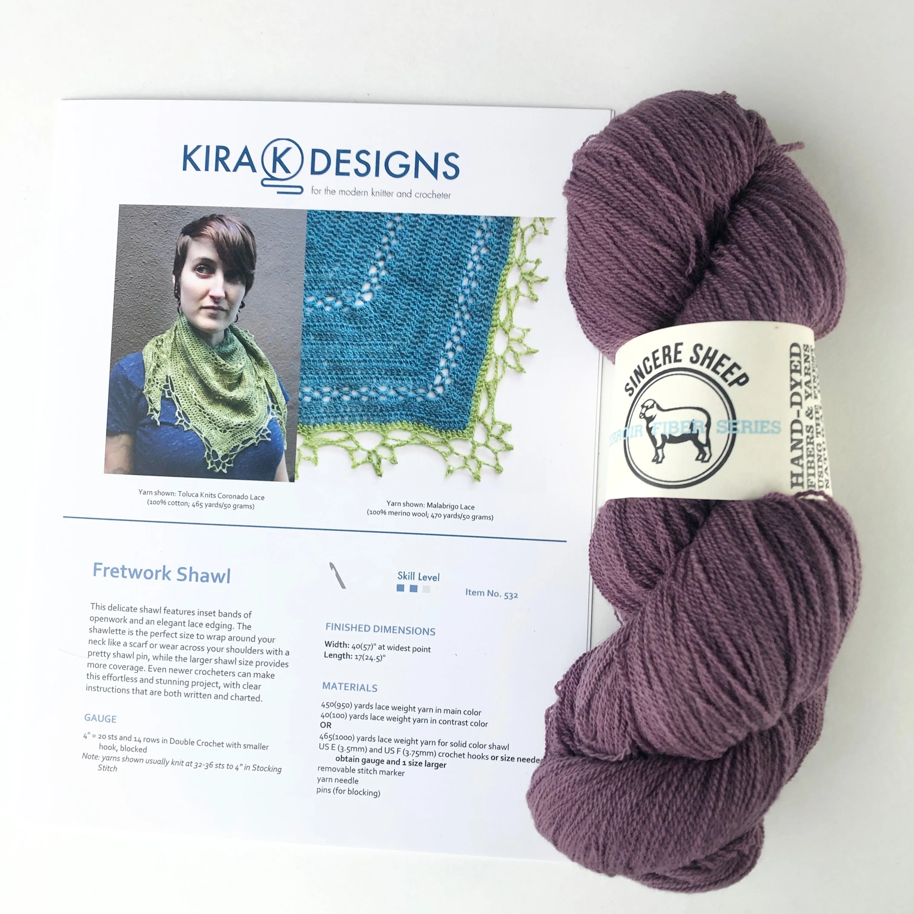 Fretwork Shawl Kit