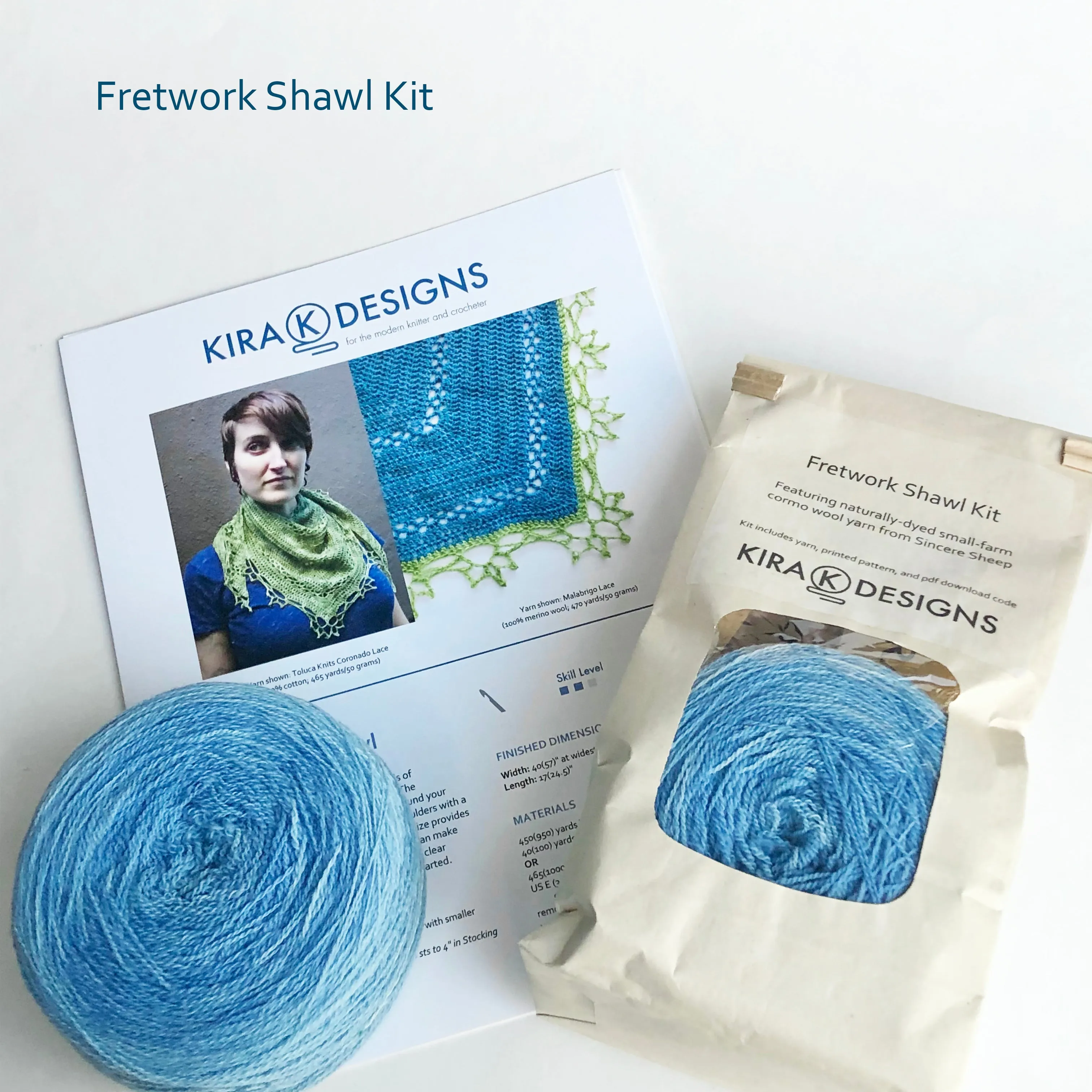 Fretwork Shawl Kit