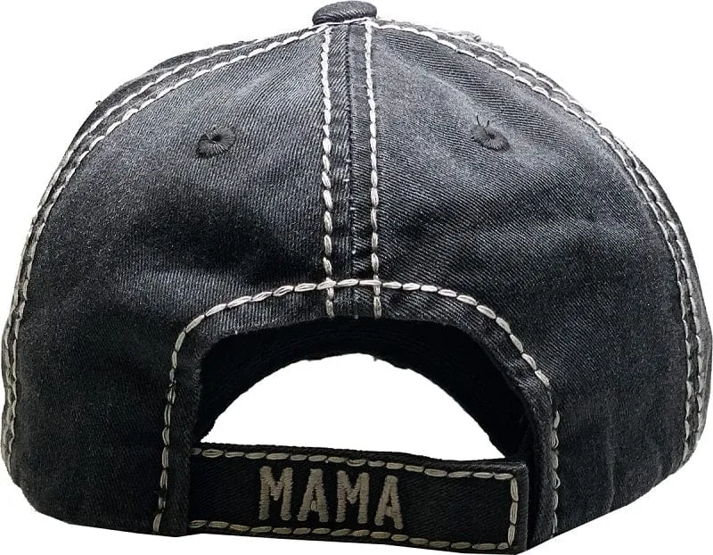 KBV1375 "Mama Tie Dye" Vintage Washed Baseball Cap