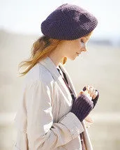 Knitting Pattern Fisherman’s Rib Beret & Mitts