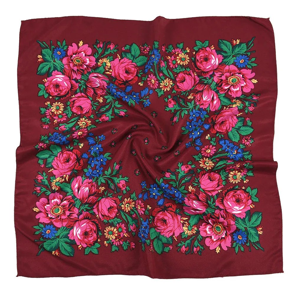 Kookum scarf (burgundy)