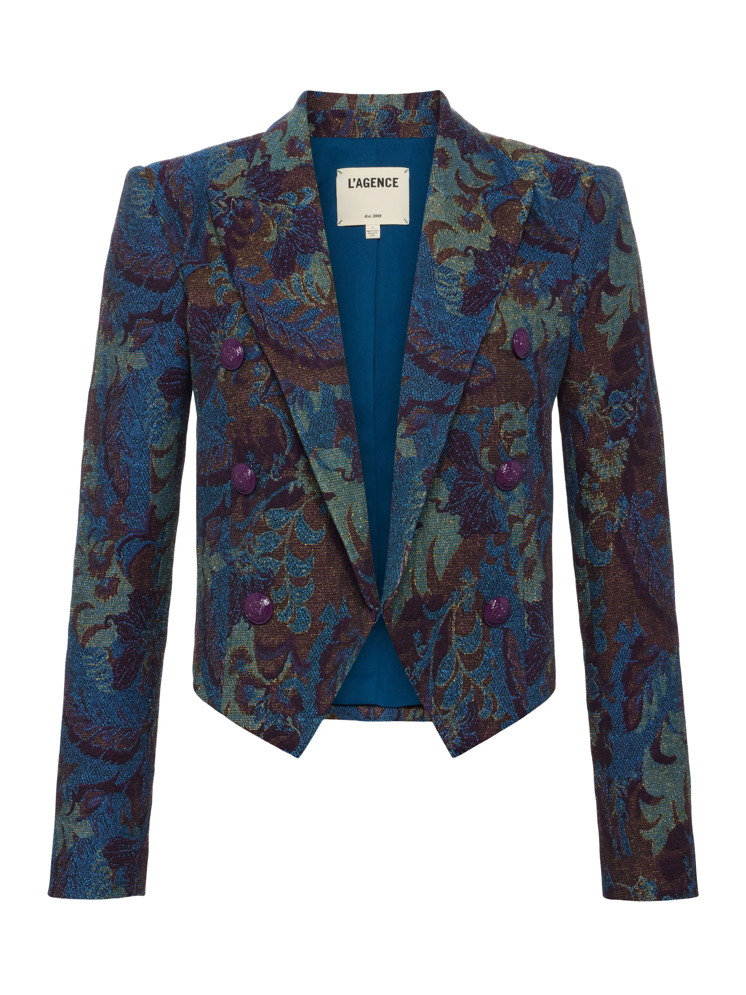 Lila Jacquard Blazer