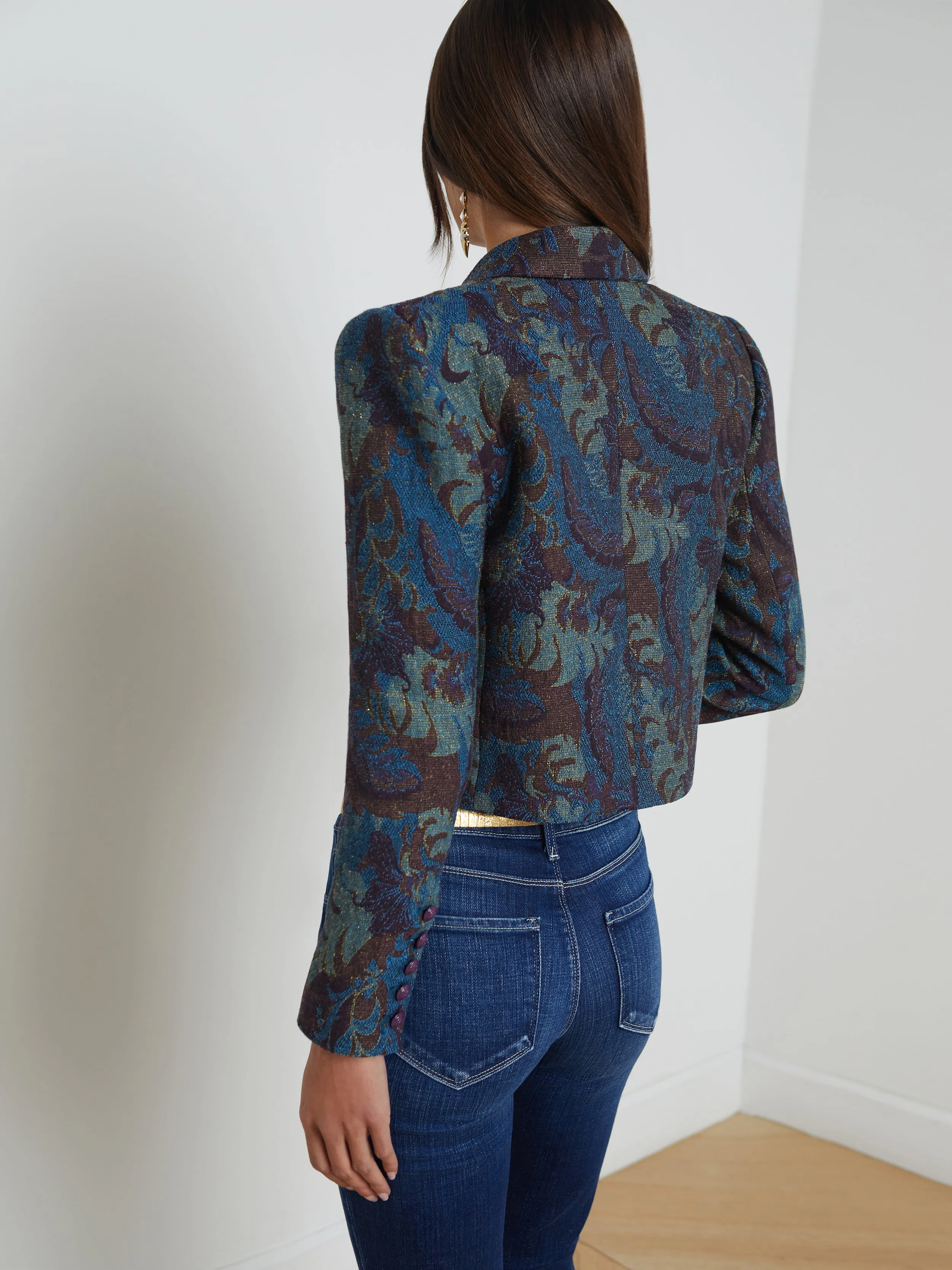 Lila Jacquard Blazer