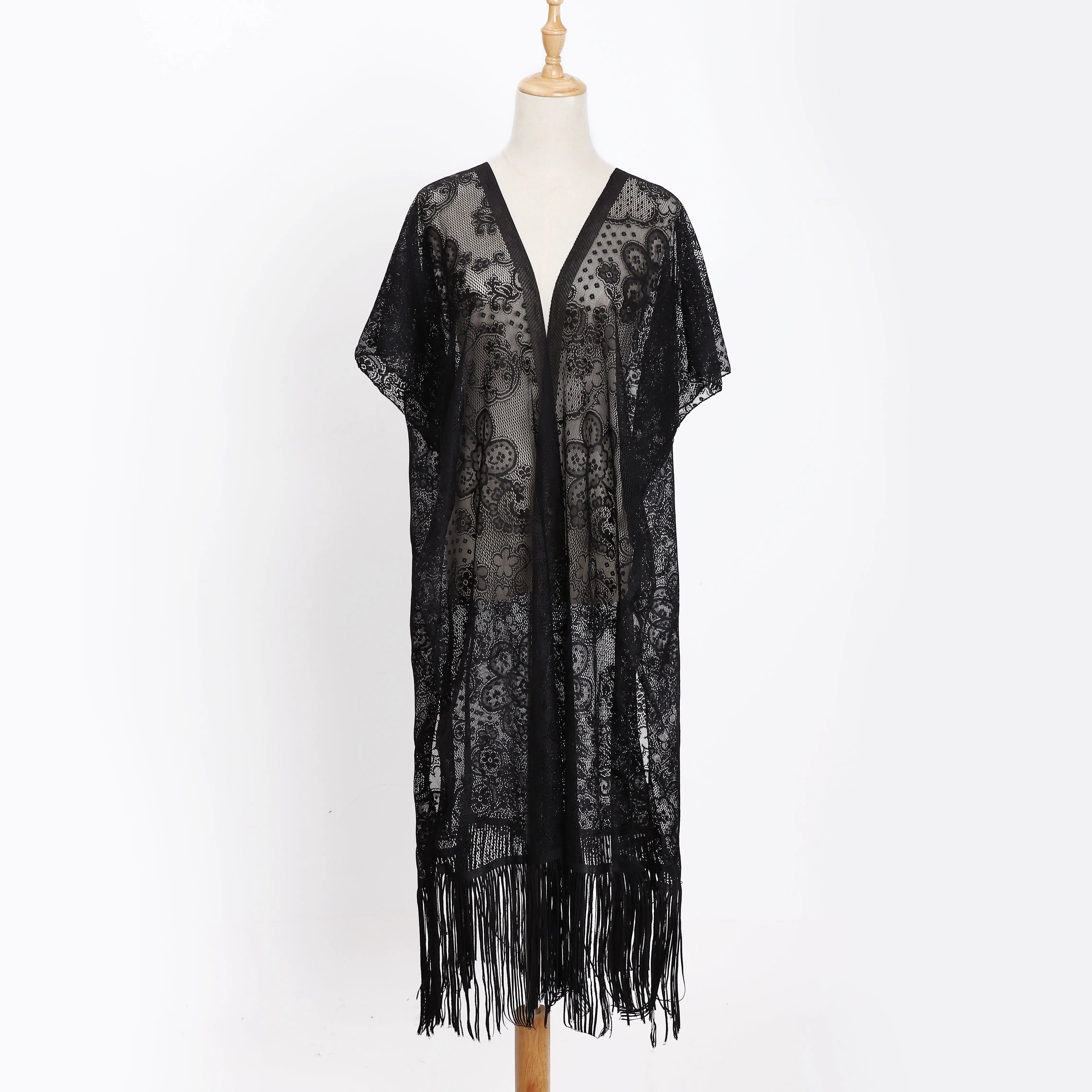 MBD-HG01 tassel lace shawl