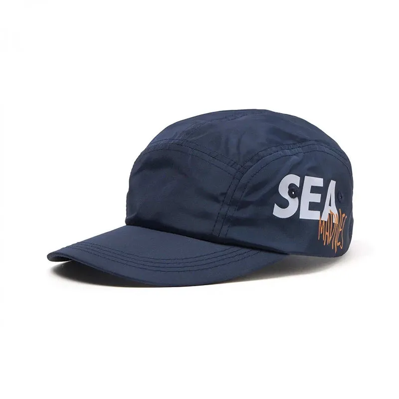 MDNS X Wind And Sea Japanese Brand Baseball Caps - Men's Versatile Duck Tongue Hat