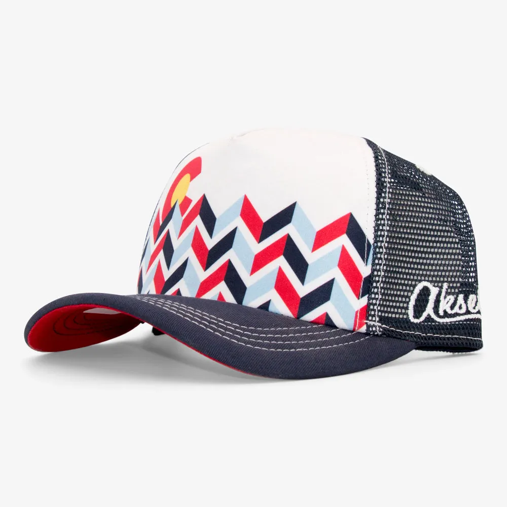 Mountain Zag Foam Trucker Hat