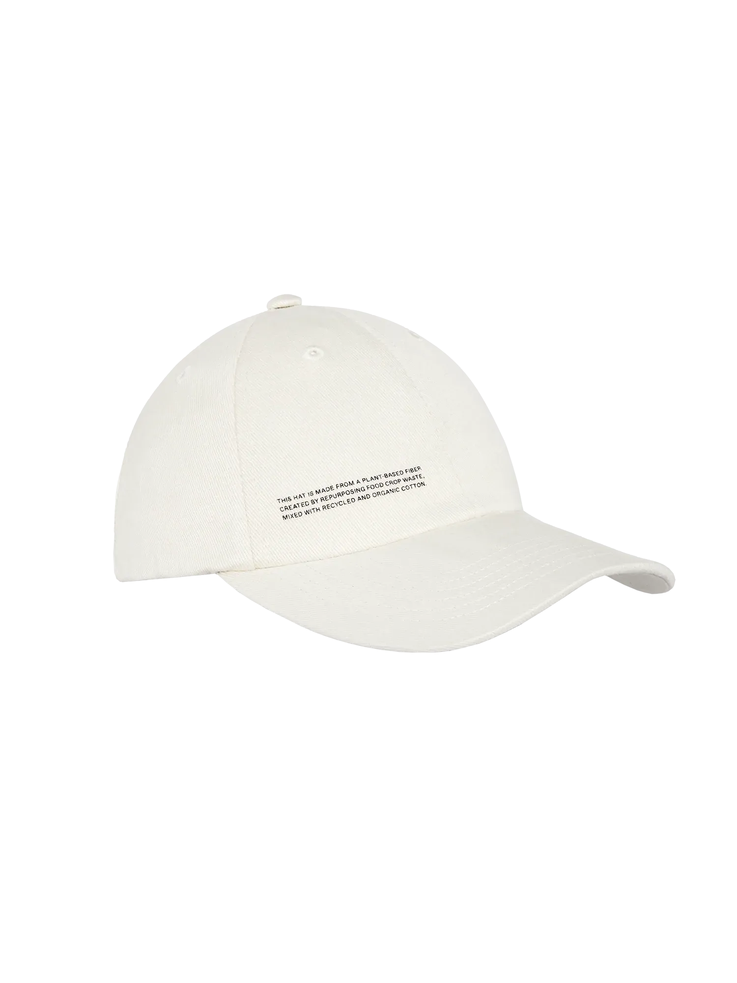 Oilseed Hemp Twill Baseball Cap—ecru ivory