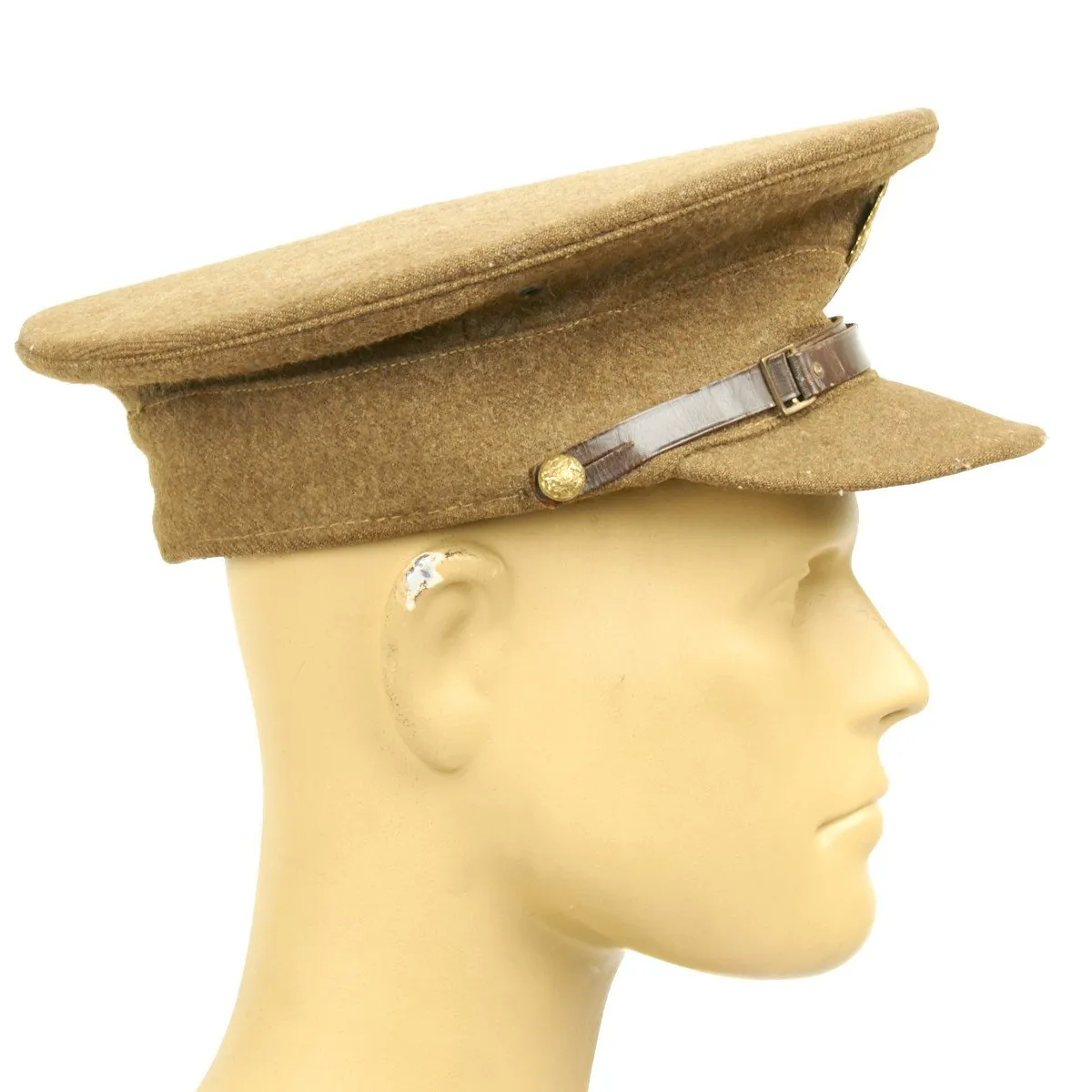 Original British WWI Officer Peaked Hat- Royal Engineers