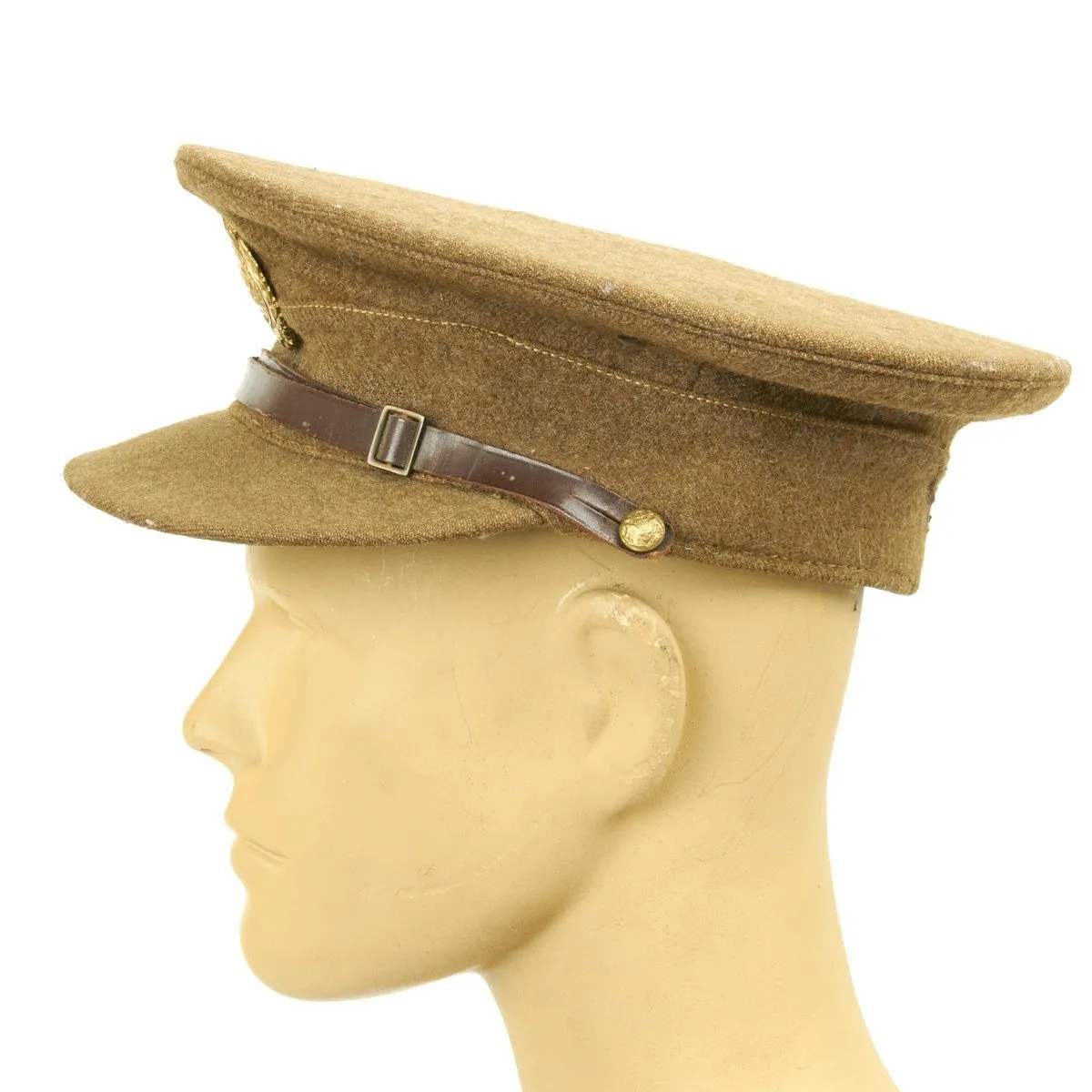 Original British WWI Officer Peaked Hat- Royal Engineers