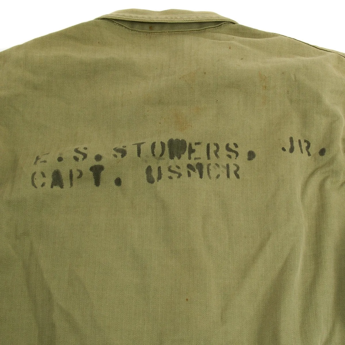 Authentic WWII USMC Battle of Iwo Jima Named Trunk Grouping - Original U.S. Military Collection