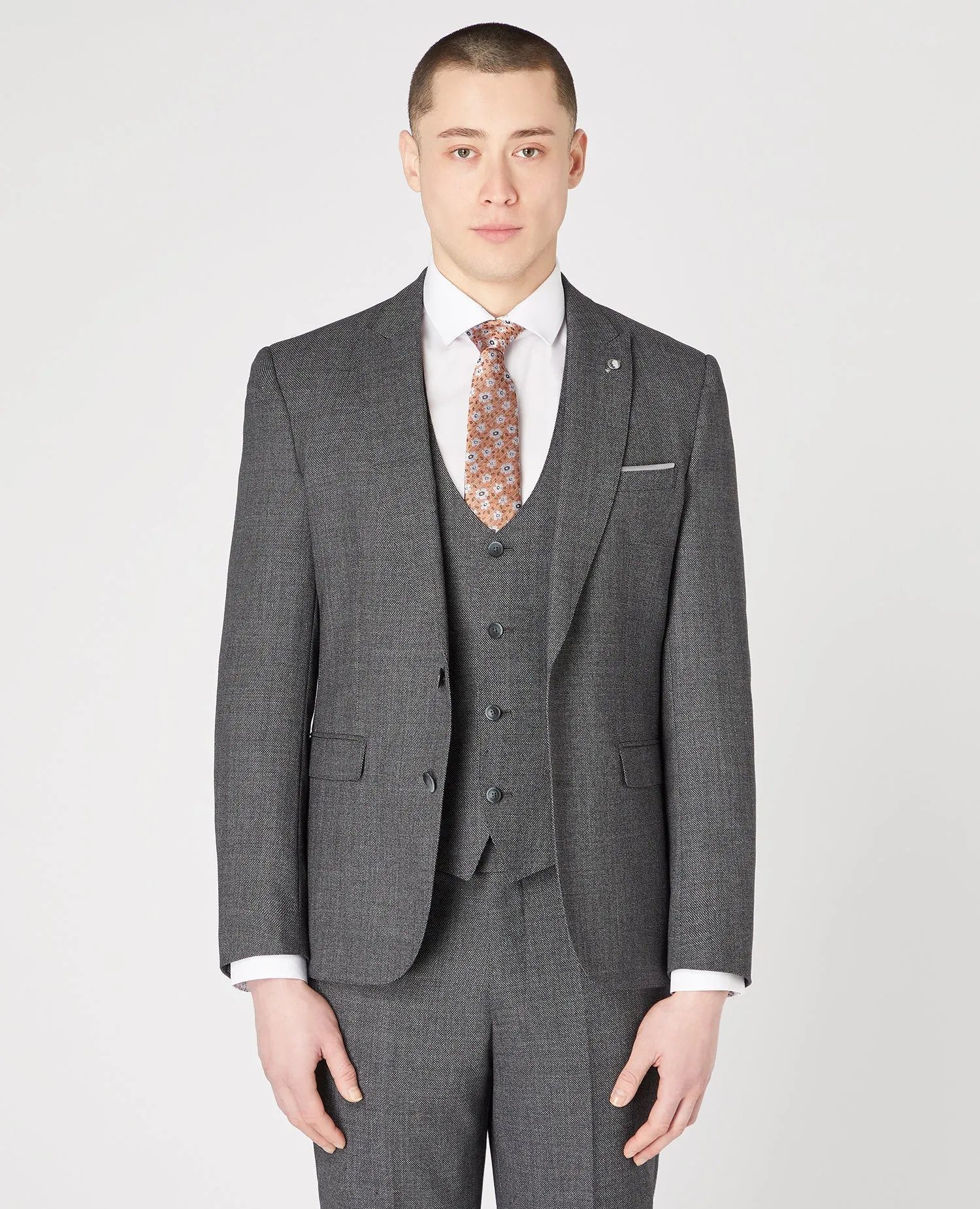 Slim Fit Wool-Rich Stretch Mix and Match Suit