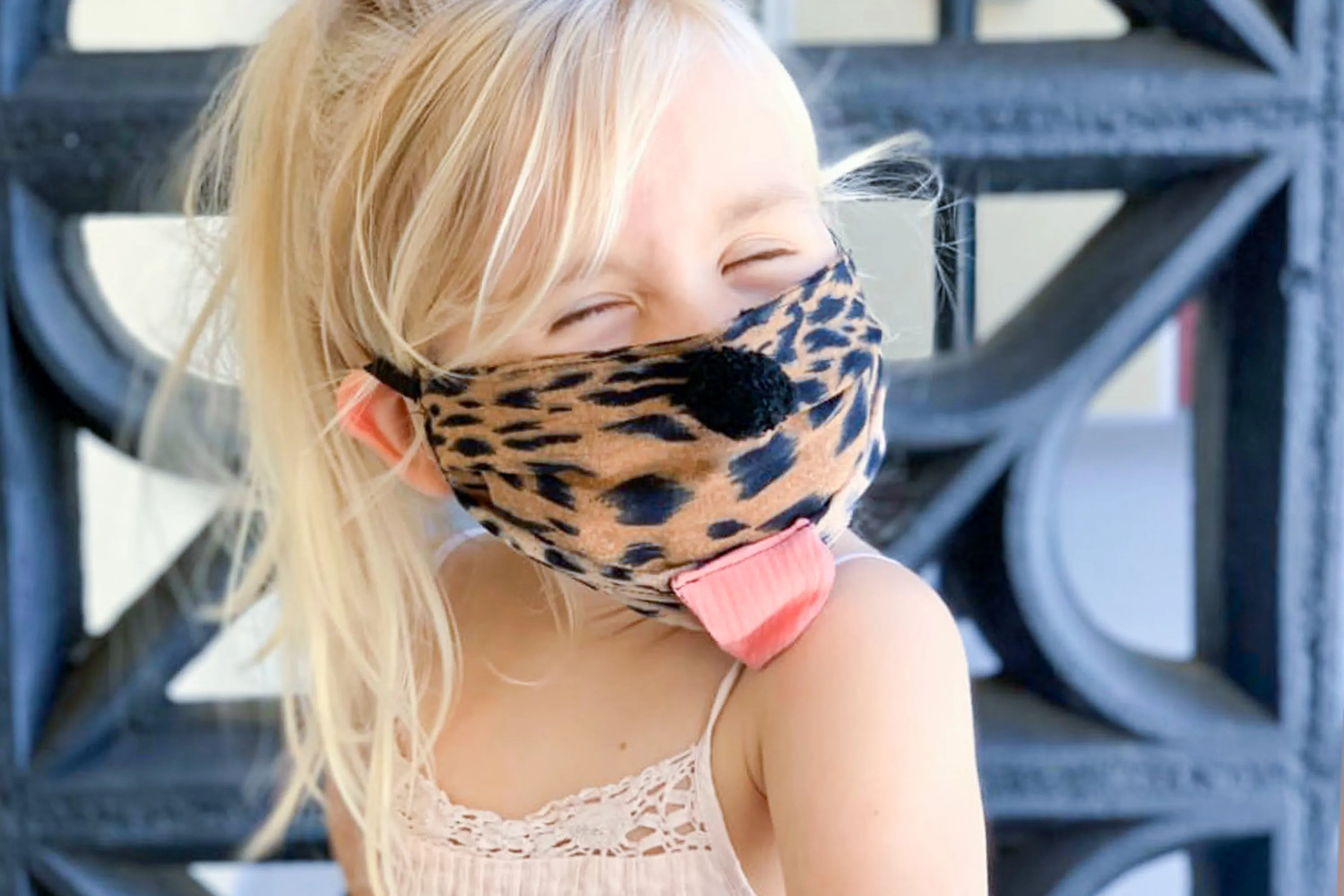 Special Edition Kid's Face Mask Cheetah