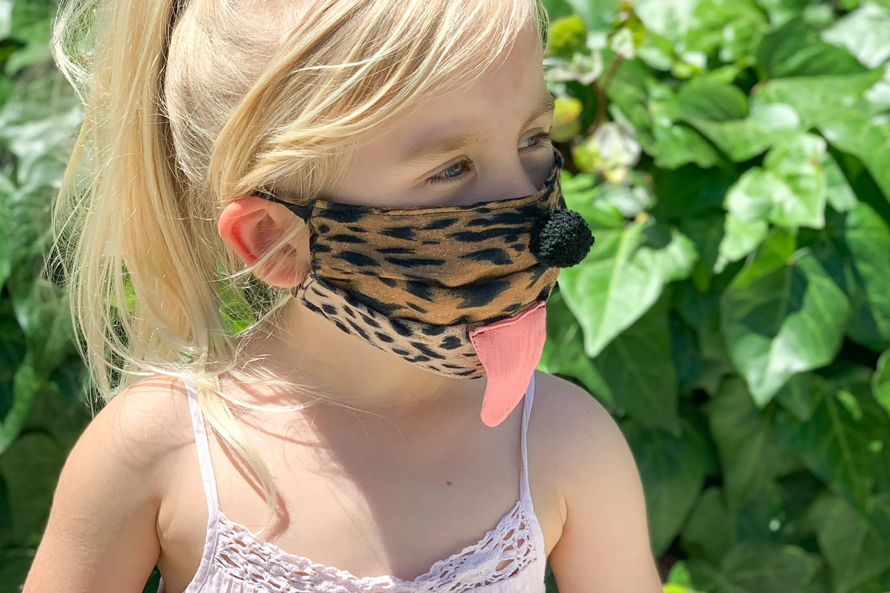 Special Edition Kid's Face Mask Cheetah