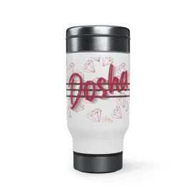 Stainless Steel Travel Mug with Handle, 14oz