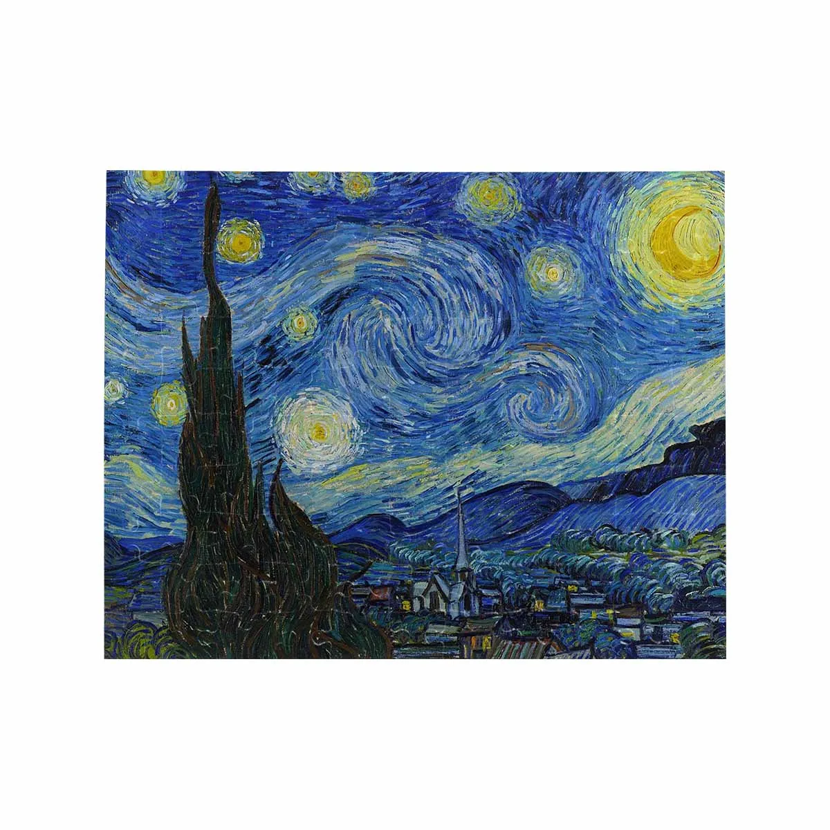 Starry Sky Rectangle Jigsaw Puzzle Best Indoor Gifts 110 Pieces