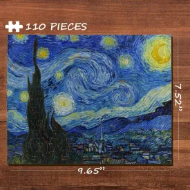 Starry Sky Rectangle Jigsaw Puzzle Best Indoor Gifts 110 Pieces