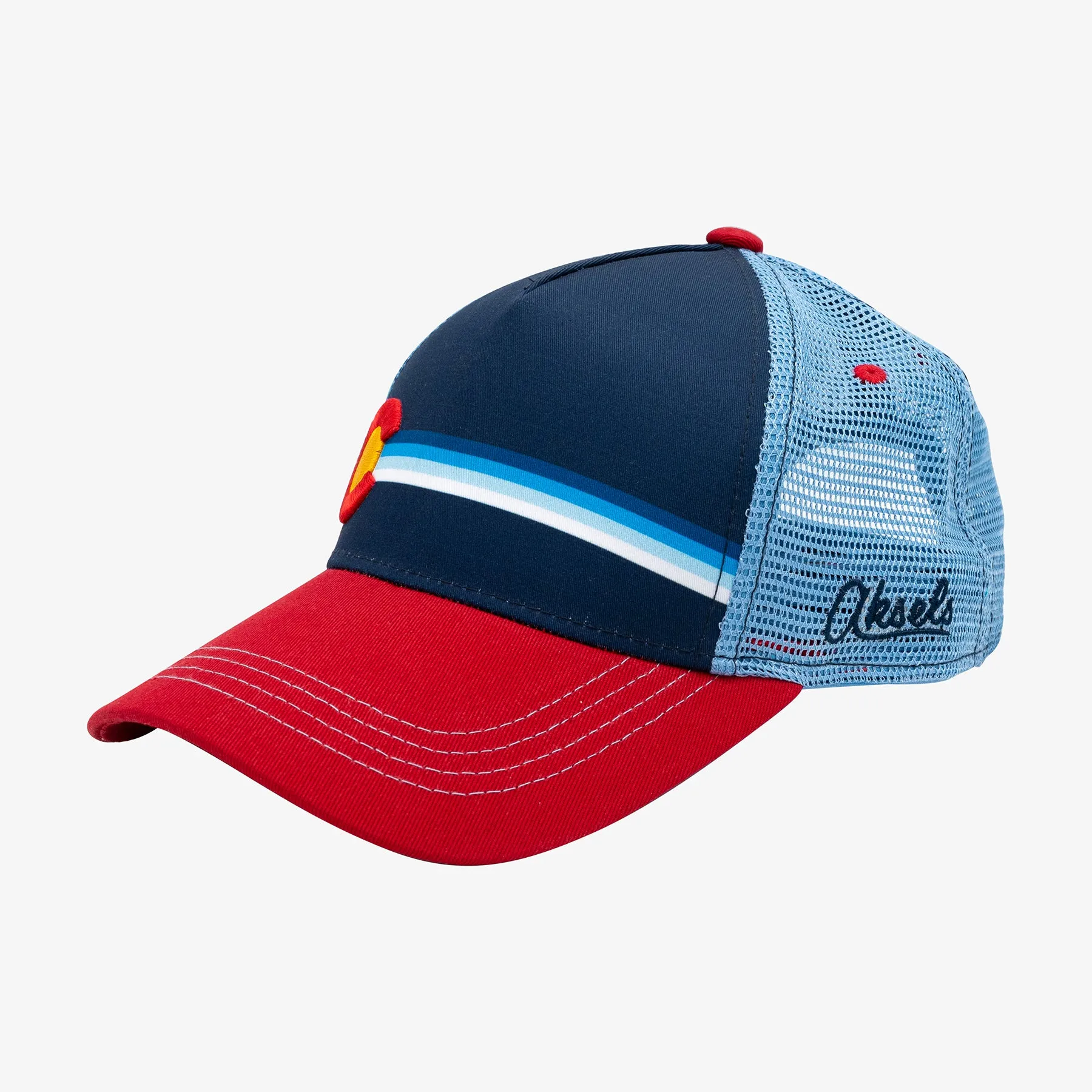 Striped Low Pro Colorado Trucker Hat