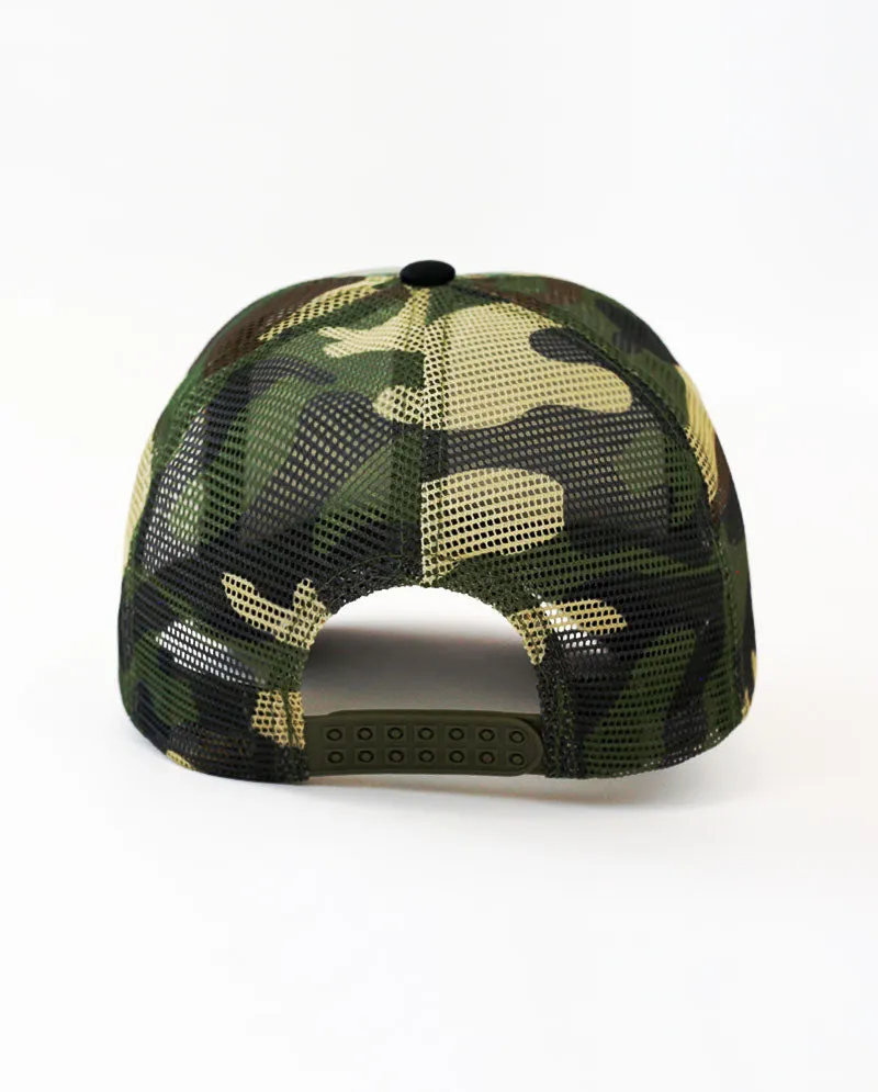 The Hat Depot - Sponge Two Tone Trucker Cap