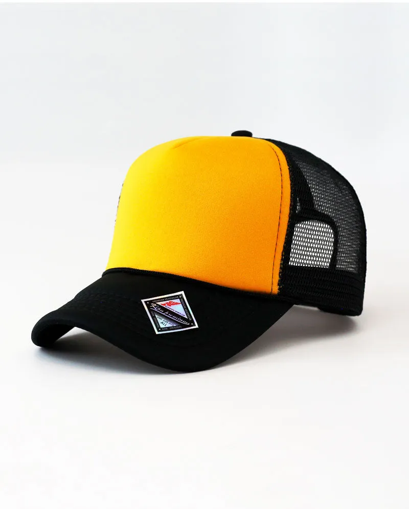 The Hat Depot - Sponge Two Tone Trucker Cap