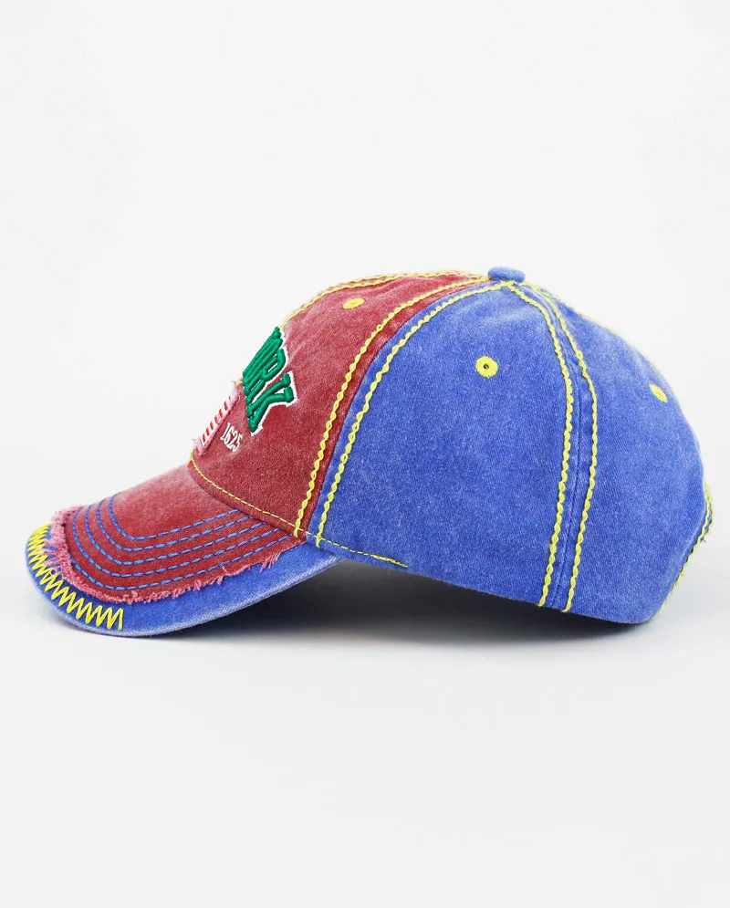 The Hat Depot - Thick Stitch 1625 NEW YORK Baseball Cap