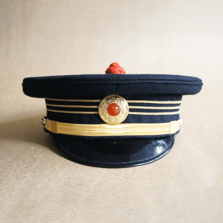 The Peaked Cap from the Dress Uniform of the Qing Dynasty’s New Army Officers