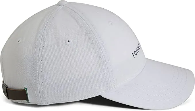 Tommy Hilfiger Men's Cotton Logo Adjustable Baseball Cap