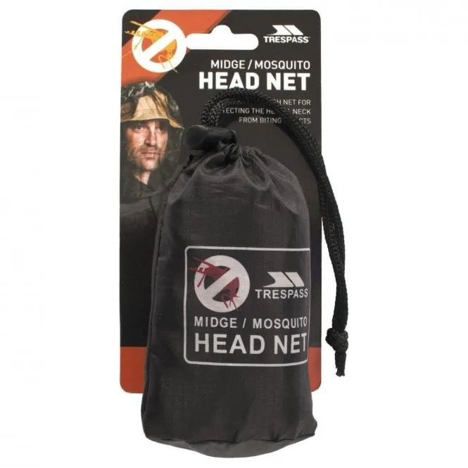 Trespass Mosquito Midge Net Mosquito Head Net