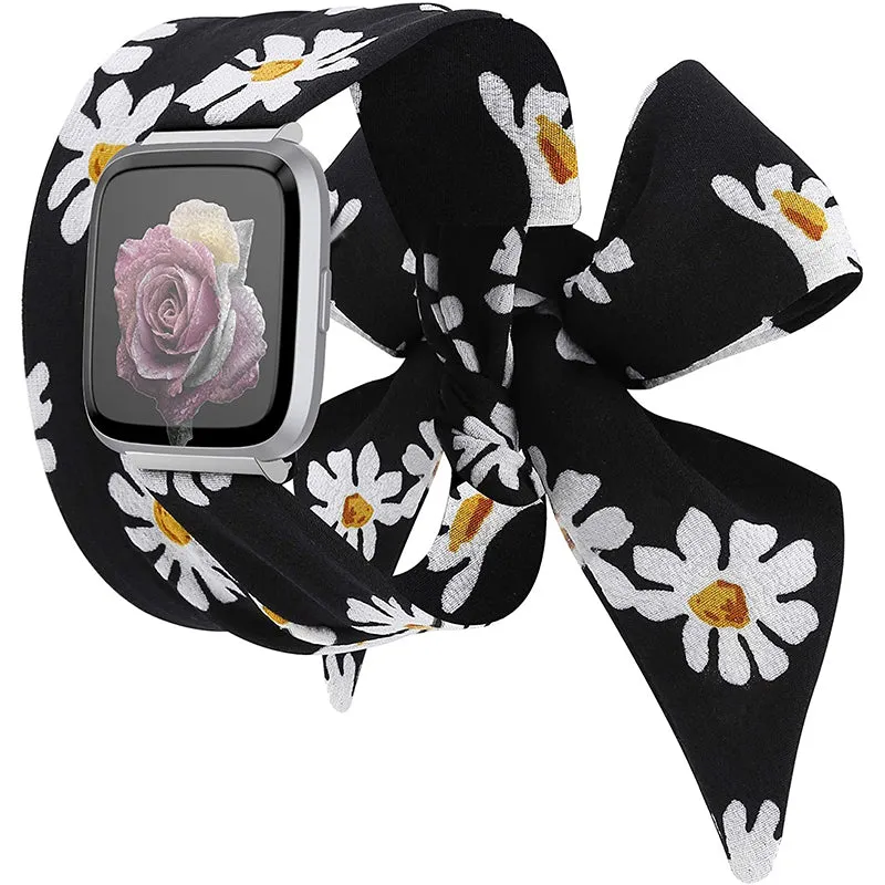 Wearlizer  Fitbit Versa/Fitbit Versa 2/Versa Lite Special Edition Women Scarf Bands